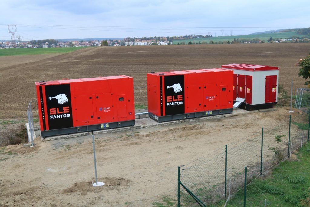 Instalované zařízení do systému agregace energie